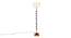 Edythe White Cotton Shade Floor Lamp (White) by Urban Ladder - Cross View Design 1 - 495393