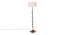 Elin White Cotton Shade Floor Lamp (White) by Urban Ladder - Cross View Design 1 - 495395