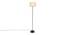 Emme White Cotton Shade Floor Lamp (White) by Urban Ladder - Cross View Design 1 - 495396