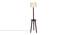 Fiona White Cotton Shade Floor Lamp (White) by Urban Ladder - Cross View Design 1 - 495402