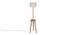 Harmon White Cotton Shade Floor Lamp (White) by Urban Ladder - Cross View Design 1 - 495405