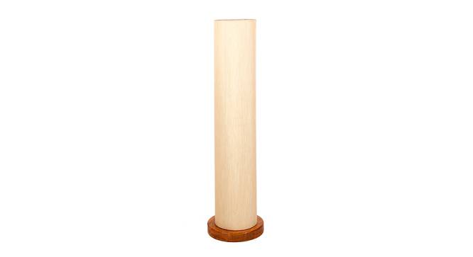 Neil White Cotton Shade Floor Lamp (White) by Urban Ladder - Cross View Design 1 - 495410