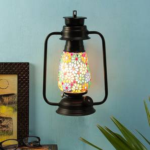 devansh Cosette Multicolor Metal Wall Mounted Lantern Lamp-picture-15