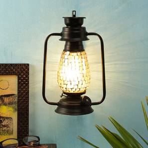 devansh Cybil Multicolor Metal Wall Mounted Lantern Lamp-picture-10