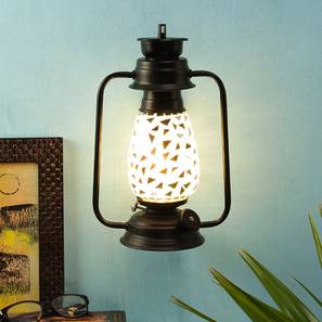 Products Design Dixie Multicolor Metal Wall Mounted Lantern Lamp (Multicolor)