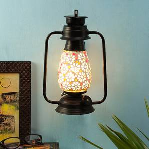 Eden Multicolor Metal Wall Mounted Lantern Lamp-image-20