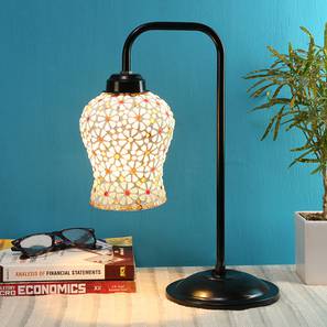 devansh Clayne MultiColour Glass Shade Table lamp-picture-11