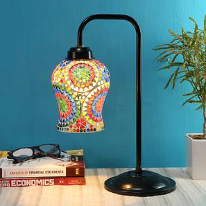 devansh Clem MultiColour Glass Shade Table lamp-picture-11