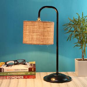Clint Beige Cotton Shade Table lamp-image-8