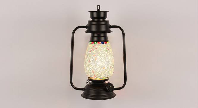 Della Multicolor Metal Wall Mounted Lantern Lamp (Multicolor) by Urban Ladder - Front View Design 1 - 495443