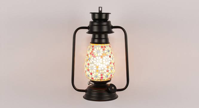 Eden Multicolor Metal Wall Mounted Lantern Lamp (Multicolor) by Urban Ladder - Front View Design 1 - 495446