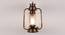 Harper Copper Metal Wall Mounted Lantern Lamp (Copper) by Urban Ladder - Front View Design 1 - 495448