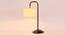 Clemence White Cotton Shade Table lamp (White) by Urban Ladder - Front View Design 1 - 495454