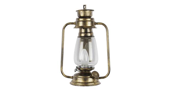 Edie Gold Metal Wall Mounted Lantern Lamp (Gold) by Urban Ladder - Cross View Design 1 - 495471