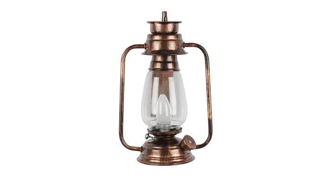 Harper Copper Metal Wall Mounted Lantern Lamp (Copper) by Urban Ladder - Cross View Design 1 - 495472