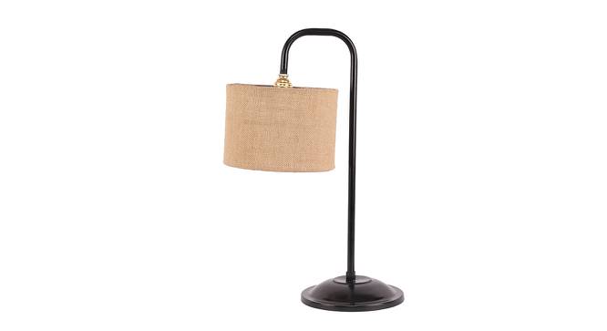 Clint Beige Cotton Shade Table lamp (Beige) by Urban Ladder - Cross View Design 1 - 495479