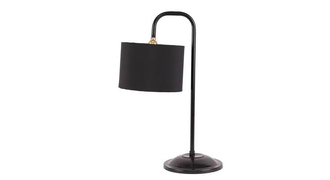 Danny Black Cotton Shade Table lamp (Black) by Urban Ladder - Cross View Design 1 - 495480