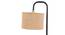 Clint Beige Cotton Shade Table lamp (Beige) by Urban Ladder - Design 1 Side View - 495501