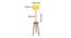 Gwyneth Yellow Cotton Shade Floor Lamp (Yellow) by Urban Ladder - Design 1 Dimension - 495517