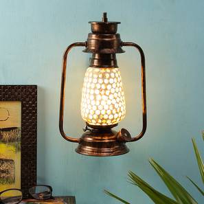 Harley Multicolor Metal Wall Mounted Lantern Lamp-image-1