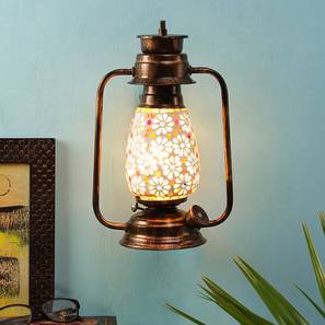 Juniper Multicolor Metal Wall Mounted Lantern Lamp-image-32