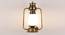 Edie White Metal Wall Mounted Lantern Lamp (White) by Urban Ladder - Front View Design 1 - 495541