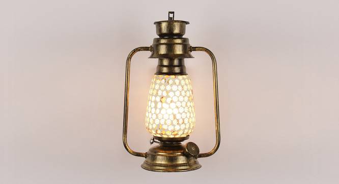 Eloise Multicolor Metal Wall Mounted Lantern Lamp (Multicolor) by Urban Ladder - Front View Design 1 - 495542