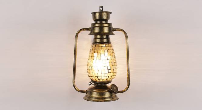 Etta Multicolor Metal Wall Mounted Lantern Lamp (Multicolor) by Urban Ladder - Front View Design 1 - 495544