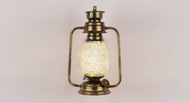 Flora Multicolor Metal Wall Mounted Lantern Lamp (Multicolor) by Urban Ladder - Front View Design 1 - 495547