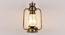 Frankie Multicolor Metal Wall Mounted Lantern Lamp (Multicolor) by Urban Ladder - Front View Design 1 - 495548