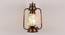 Hazel Multicolor Metal Wall Mounted Lantern Lamp (Multicolor) by Urban Ladder - Front View Design 1 - 495552