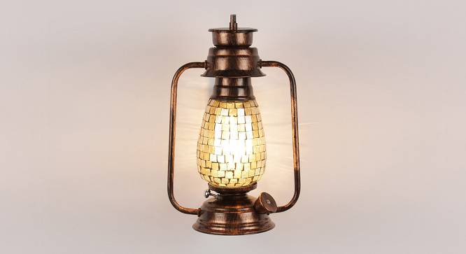 Holliday Multicolor Metal Wall Mounted Lantern Lamp (Multicolor) by Urban Ladder - Front View Design 1 - 495553