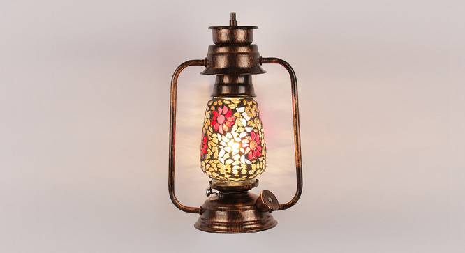 Ida Multicolor Metal Wall Mounted Lantern Lamp (Multicolor) by Urban Ladder - Front View Design 1 - 495554