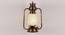 January Multicolor Metal Wall Mounted Lantern Lamp (Multicolor) by Urban Ladder - Front View Design 1 - 495556