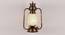 January Multicolor Metal Wall Mounted Lantern Lamp (Multicolor) by Urban Ladder - Front View Design 1 - 495556
