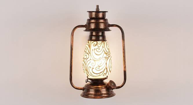 Jolie Multicolor Metal Wall Mounted Lantern Lamp (Multicolor) by Urban Ladder - Front View Design 1 - 495557