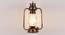 Jolie Multicolor Metal Wall Mounted Lantern Lamp (Multicolor) by Urban Ladder - Front View Design 1 - 495557