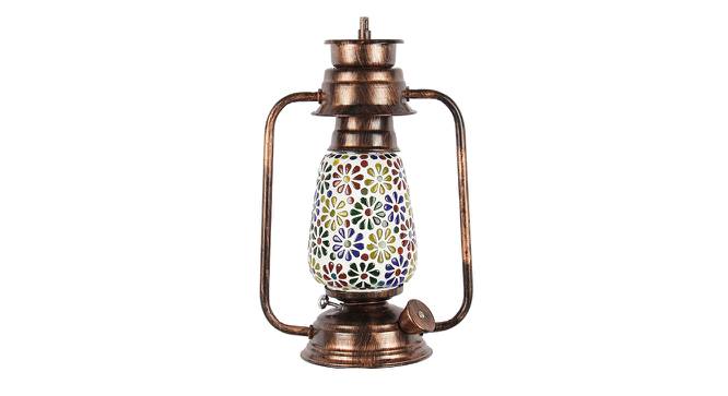 Hazel Multicolor Metal Wall Mounted Lantern Lamp (Multicolor) by Urban Ladder - Cross View Design 1 - 495572