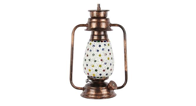 Isla Multicolor Metal Wall Mounted Lantern Lamp (Multicolor) by Urban Ladder - Cross View Design 1 - 495575