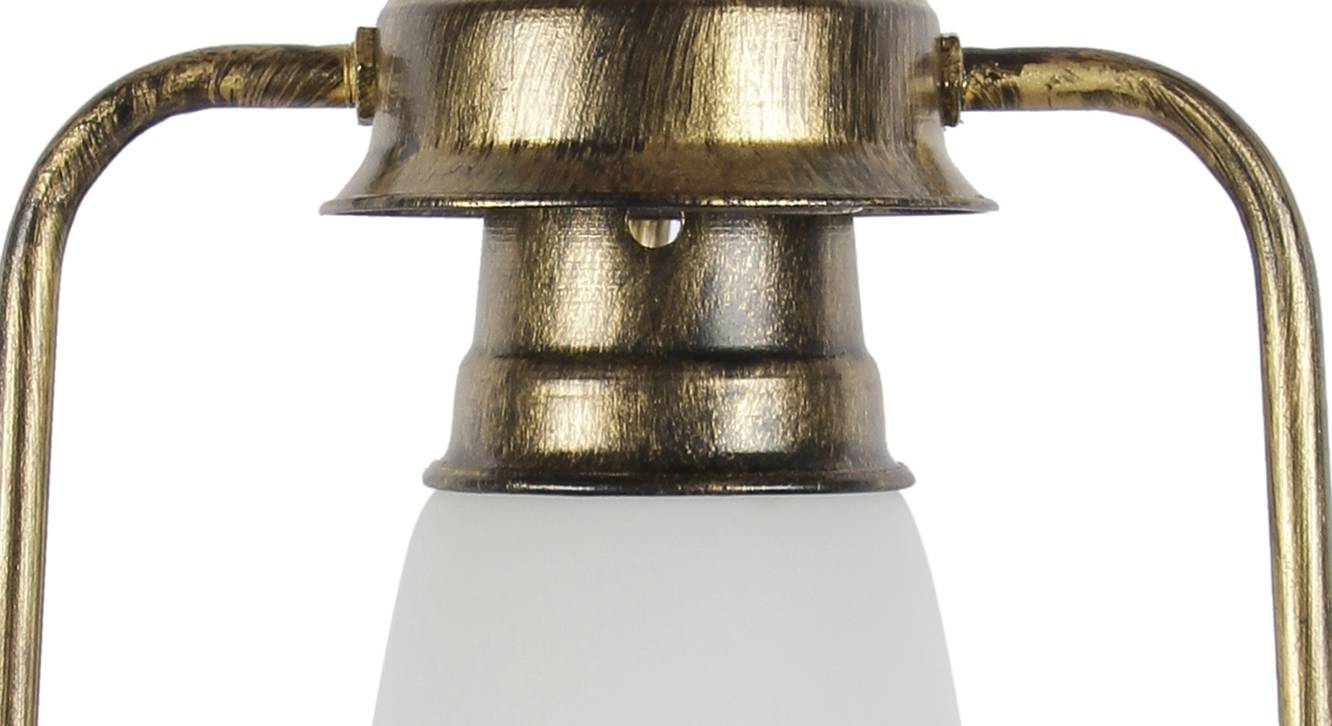 Edie White Metal Wall Mounted Lantern Lamp Urban Ladder