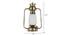 Edie White Metal Wall Mounted Lantern Lamp (White) by Urban Ladder - Design 1 Dimension - 495601