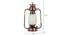 January Multicolor Metal Wall Mounted Lantern Lamp (Multicolor) by Urban Ladder - Design 1 Dimension - 495616