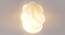 Barry White Glass Wall Lamp (White) by Urban Ladder - Front View Design 1 - 495650