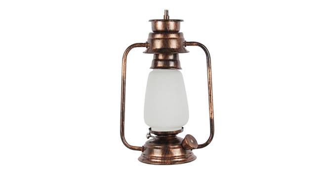Harper White Metal Wall Mounted Lantern Lamp (White) by Urban Ladder - Cross View Design 1 - 495667