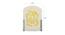 Jayesh Yellow Glass Wall Lamp (Yellow) by Urban Ladder - Design 1 Dimension - 495732