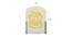 Jayesh Yellow Glass Wall Lamp (Yellow) by Urban Ladder - Design 1 Dimension - 495732