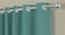 Tyler Mint Green Polyester Blackout 7 ft Door Curtain (Eyelet Pleat, Mint Green, 129 x 213 cm  (51" x 84") Curtain Size) by Urban Ladder - Front View Design 1 - 496854