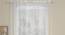 Jessica White Polyester Sheer 9 ft Long Door Curtain Set of 2 (White, Eyelet Pleat, 115 x 274 cm  (45" x 108") Curtain Size) by Urban Ladder - Cross View Design 1 - 497154
