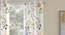 Syprianne Multicolor Polyester Sheer 5 ft Window Curtain (Eyelet Pleat, Multicolor, 140 x 152 cm  (55" x 60") Curtain Size) by Urban Ladder - Cross View Design 1 - 497571