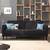 Felicity sofa cum bed color graphite grey lp